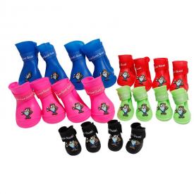 优宝龙宠物雨鞋带配饰5个规格5个颜色大量现货适合亚马逊平台销售