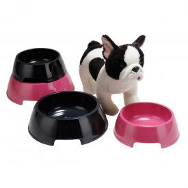 宠物狗碗2色厂家生产工厂直销大量现货系列宠物碗 密胺碗